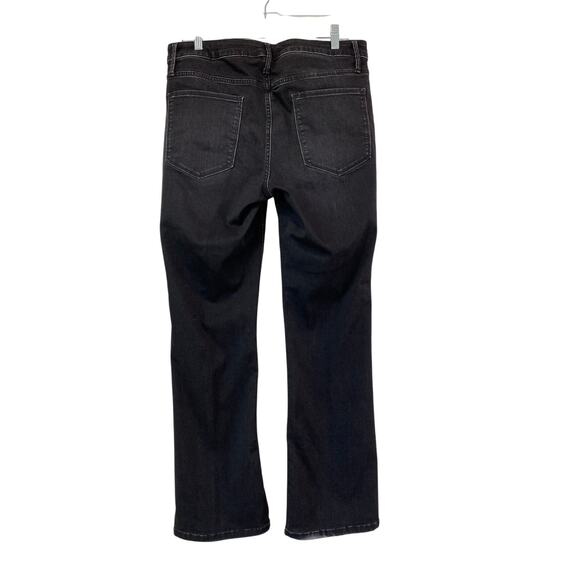 Simply Vera Vera Wang Mid Rise Bootcut Jeans Size 14 Black Denim Normcore Casual - Picture 7 of 7